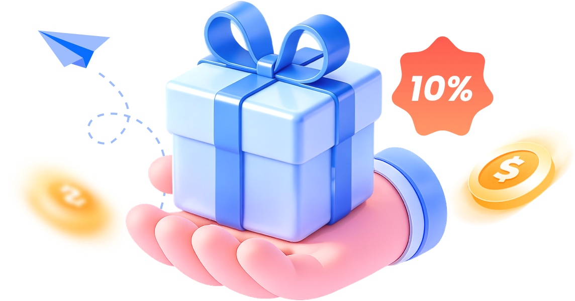 Referral cashback gift